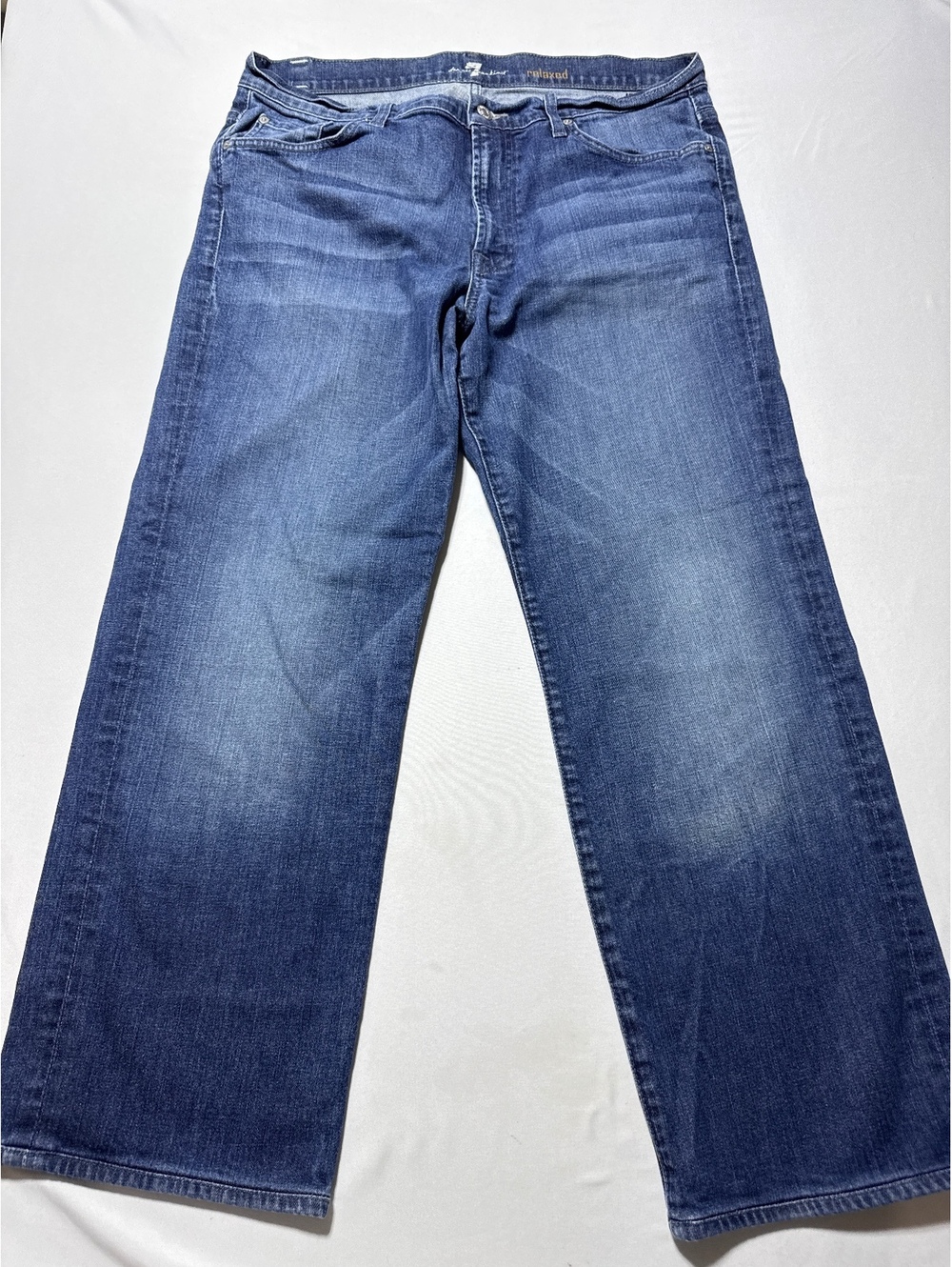 7 For All Mankind Relaxed Fit Denim Jeans Size 36 - Comfy &